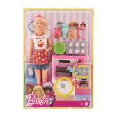 σετ παιχνιδιών Barbie Chef για κορίτσια Barbie 316814 
