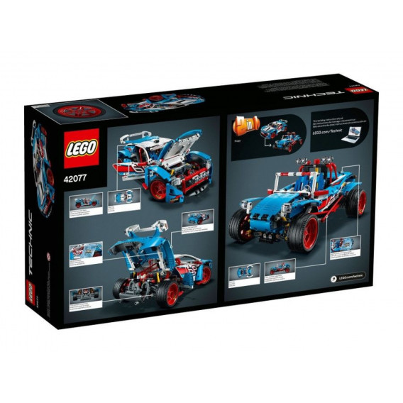 Σχεδιαστής αγωνιστικού αυτοκινήτου με 1005 κομμάτια Lego 316827 3
