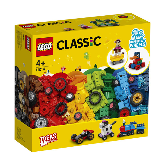 Σχεδιαστής - Τουβλάκια και τροχοί, 653 τεμάχια Lego 316872 