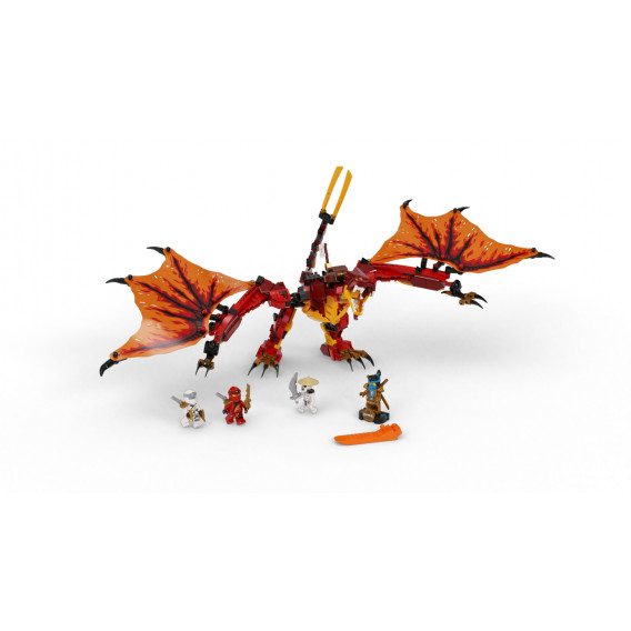 Κατασκευές - Fire Dragon Attack 563 τεμαχίων Lego 316881 2