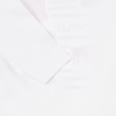 Λευκή βαμβακερή μπλούζα με επιγραφή Rome, για μωρό ZY 317036 4