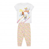 Πολύχρωμες πιτζάμες με στάμπα Pawerpuff, για κορίτσι ZY 317193 