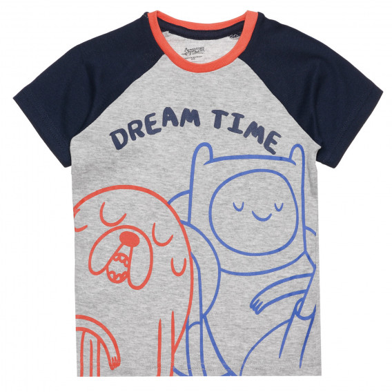 Πολύχρωμες πιτζάμες με στάμπα Dream Time ZY 317408 2
