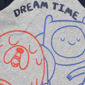 Πολύχρωμες πιτζάμες με στάμπα Dream Time ZY 317410 4