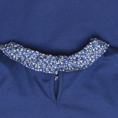 Μπλε πιτζάμες με φλοράλ λεπτομέρειες ZY 317525 4