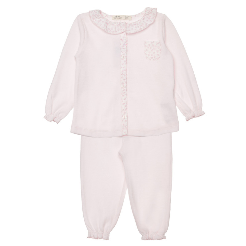 Ροζ σετ μπλούζα και παντελόνι, για μωρό  317574