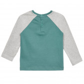 Πράσινη μπλούζα με στάμπα Αρκουδάκι, για μωρό ZY 317819 8