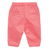 Παντελόνι με βολάν και διακοσμητικές τσέπες για μωρό, ροζ ZY 317853 4
