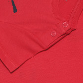 Κόκκινο μπλουζάκι με στάμπα, για μωρό ZY 318190 3