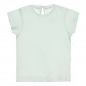 Βαμβακερό μπλουζάκι με απλό σχέδιο για μωρό, μέντα ZY 318277 