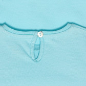 Βαμβακερό μπλουζάκι για μωρό, γαλάζιο ZY 318286 2