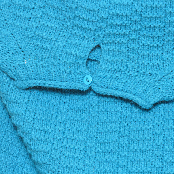 Πλεκτή τουνίκ σε μπλε χρώμα για μωρό ZY 318526 4