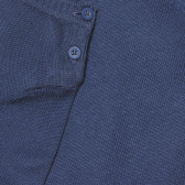 Μπλε πουλόβερ με κουμπιά στον ώμο, για αγοράκι ZY 318556 3