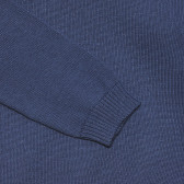 Μπλε πουλόβερ με κουμπιά στον ώμο, για αγοράκι ZY 318557 4