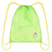 Τσάντα με κορδόνι, πράσινη ZY 320177 