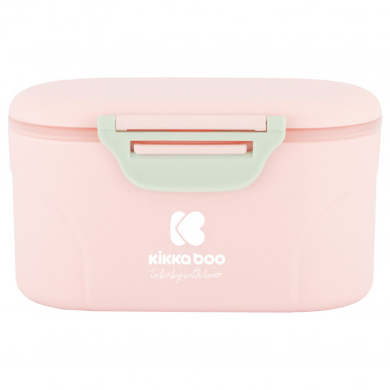 Κουτί αποθήκευσης ξηρού γάλακτος, Σε μωρό με αγάπη, ροζ, 0,95 λίτρα. Kikkaboo 321513 