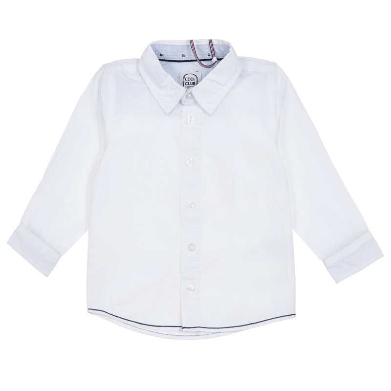 Cool club λευκό βαμβακερό πουκάμισο για μωρό  323518