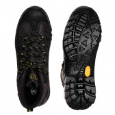 Μαύρα αθλητικά παπούτσια Canada με πράσινες λεπτομέρειες Vibram 325210 3