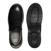 Μαύρα κομψά δερμάτινα παπούτσια για αγόρι Geox 325362 3