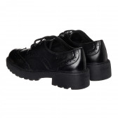 Μαύρα δερμάτινα παπούτσια Οxford Geox 325367 2