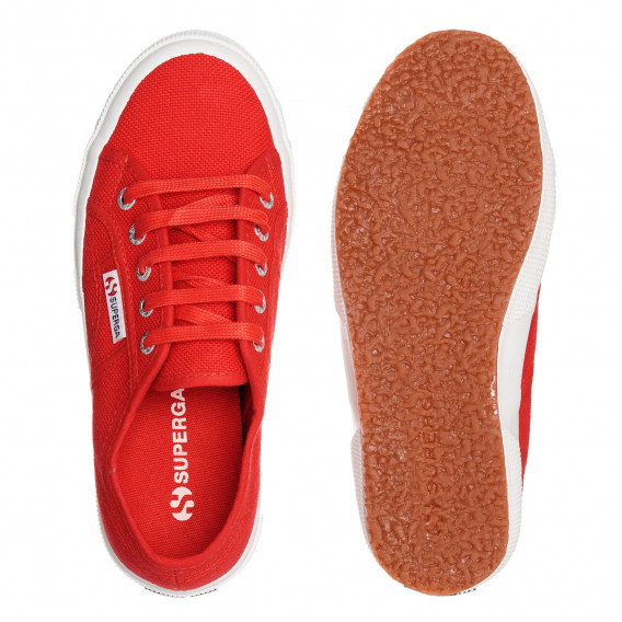 Κόκκινα αθλητικά παπούτσια για κορίτσι Superga 325420 3