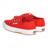 Κόκκινα αθλητικά παπούτσια για κορίτσι Superga 325421 2