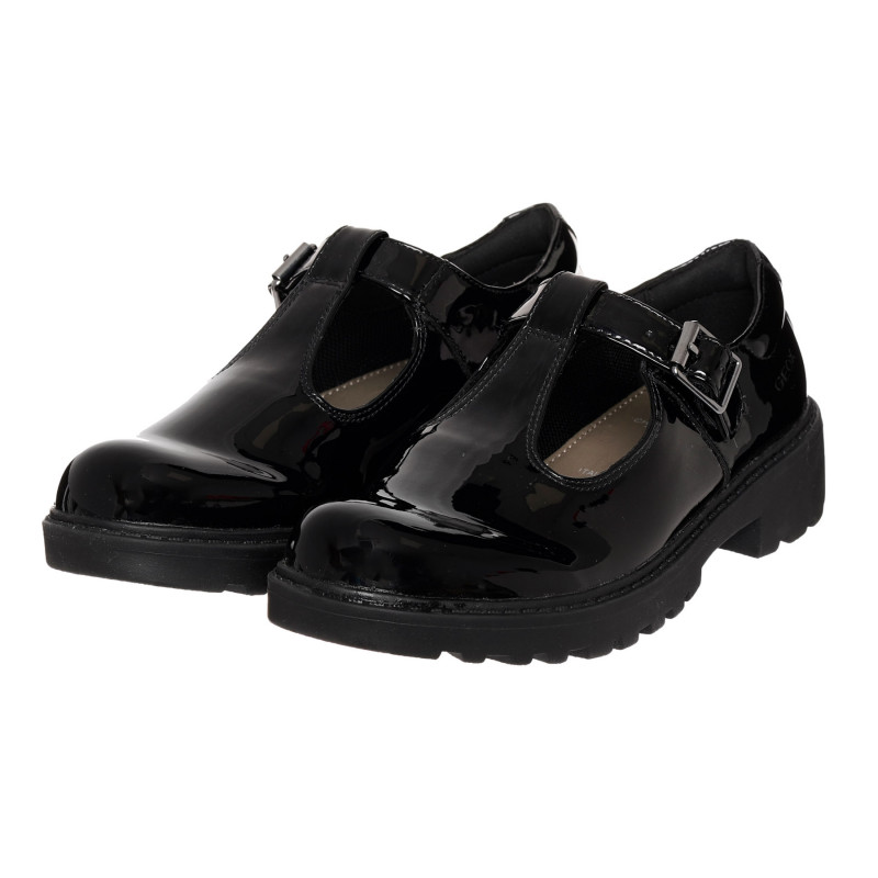 Παπούτσια Geox patent, μαύρα  325433