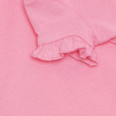 Chicco ροζ βαμβακερό μπλουζάκι με διασκεδαστική στάμπα για μωρό Chicco 325829 3