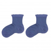 Chicco μπλε βαμβακερές κάλτσες για μωρό Chicco 326112 
