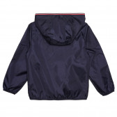Μπλε αδιάβροχο μπουφάν με κουκούλα Chicco 326165 4