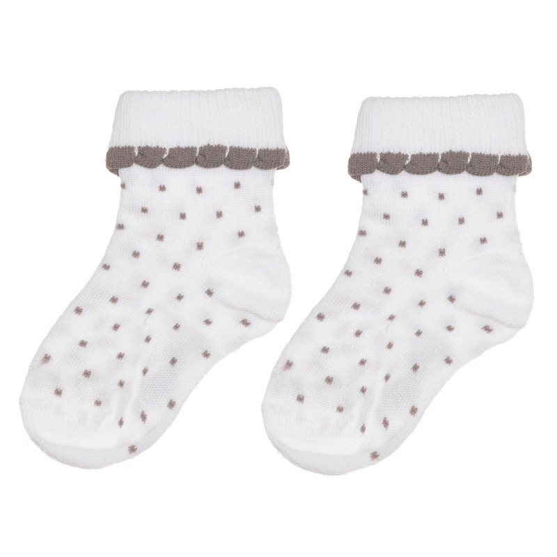 Βαμβακερές κάλτσες Chicco με πουά για μωρό  326170