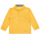 Chicco πορτοκαλί βαμβακερή μπλούζα με γιακά Chicco 326365 