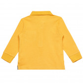 Chicco πορτοκαλί βαμβακερή μπλούζα με γιακά Chicco 326368 4
