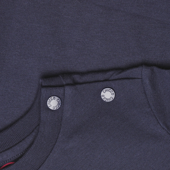 Βαμβακερή μπλούζα Chicco με αστέρια Chicco 326555 3