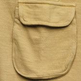 Βαμβακερό παντελόνι Chicco καφέ με πλαϊνή τσέπη Chicco 326810 2