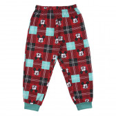 Κόκκινες βαμβακερές πιτζάμες με στάμπα Μickey Μouse. Mickey Mouse 327969 4