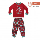 Κόκκινες βαμβακερές πιτζάμες με στάμπα Μickey Μouse. Mickey Mouse 327971 
