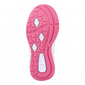Ροζ φωτεινά αθλητικά παπούτσια με απλικέ Peppa Pig Peppa pig 328000 4