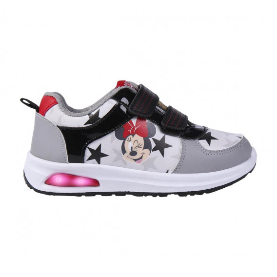 Πολύχρωμα φωτεινά αθλητικά παπούτσια με απλικέ Μinnie Μouse Minnie Mouse 328001 