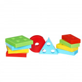 Εκπαιδευτικό παιδικό σπίτι με γεωμετρικές φιγούρες Furkan toys 328384 3