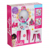 Στούντιο ομορφιάς Barbie με φως και ήχο, σκαμπό και αξεσουάρ Barbie 329228 8