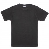 Μπλουζάκι από απλό μαύρο βαμβάκι Stuka 329693 