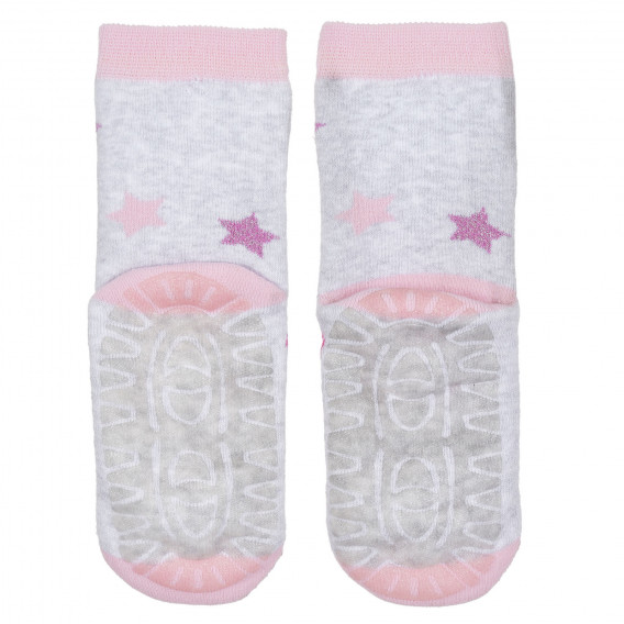 Ροζ κάλτσες με λαγουδάκι Chicco 329745 2