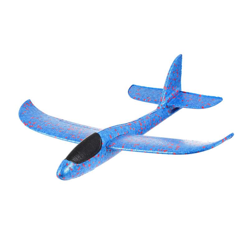 Παιδικό αεροπλάνο ρίψης αφρού, μπλε  331563