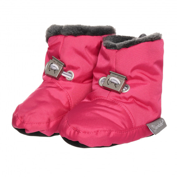 Ροζ χειμερινές μπότες τύπου μπότας Sterntaler 332104 