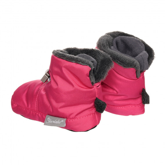 Ροζ χειμερινές μπότες τύπου μπότας Sterntaler 332105 2
