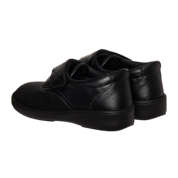 Μαύρα παπούτσια από γνήσιο δέρμα για αγοράκι Chung shi 332585 2