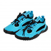 Μπλε παπούτσια νερού με μαύρες λεπτομέρειες Playshoes 332660 