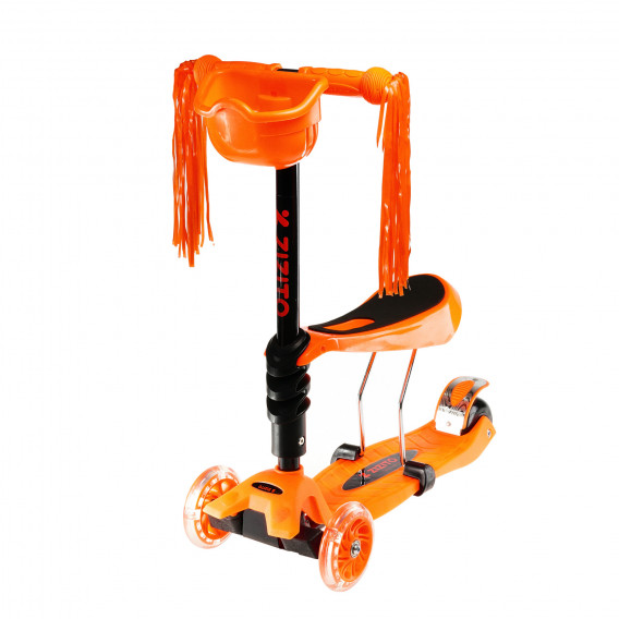 Scooter Hera 2 σε 1, χρώμα: Πορτοκαλί ZIZITO 33270 5