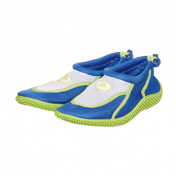 Μπλε παπούτσια νερού με πράσινες λεπτομέρειες Trespass 332854 